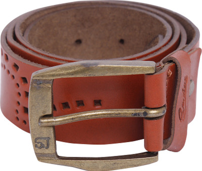 

Spykar Men Casual Tan Genuine Leather Belt