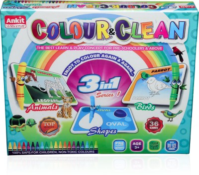 

Tiny's World Colour And Clean 3 in 1 serries Board Game