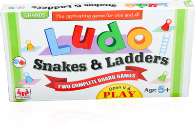 

Tiny's World Ludo snacks And Ladders two Complte Board games Board Game