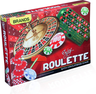

Tiny's World Roulette with Croupiers rake Board Game