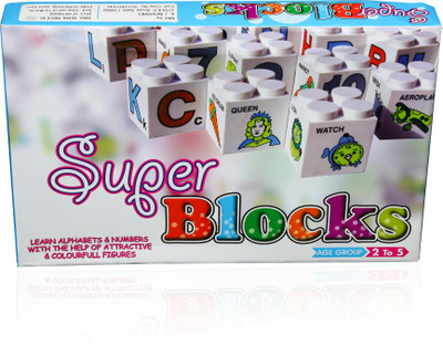 

Tiny's World Super blocks with attrcative Numbers Board Game