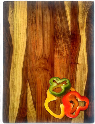 

Oxford Premium Vegetables, Fruits, Cheese, pizza Teak Wooden Cutting Board(Brown Pack of 1)