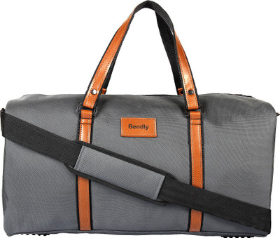 

Bendly Informal Grey Travel Duffel Bag(Grey)