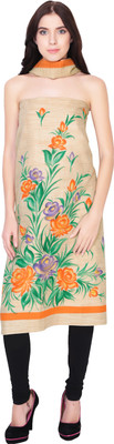 INARA ROBES Chanderi Printed Kurta Fabric