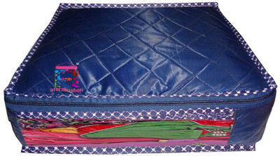 

Atorakushon At 1 Pcs Saree blue 1 pc Saree Cover cosmetic Wedding Gift, wardrobe Organizer Jewellery Makeup Toiletry Regular Clothes Bag(Blue) At 1 Pcs Saree blue(Blue)