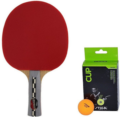 

Stiga Combo of Two , One Revtech Table Tennis Racquet and One Cup Ping Pong Ball Box- Table Tennis Kit
