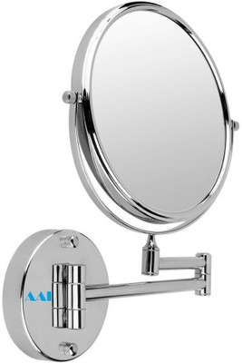 

AAI MH1999 Extending Make up/shaving 8 Inch round with 5X Magnification Magnifying Mirror(Round Finish : CHROME)