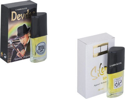 

Carrolite Set of 2 Devdas-Silent Love Perfume Eau de Parfum - 20 ml(For Men & Women)