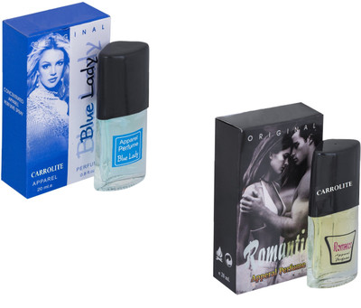 

Carrolite Set of 2 Blue lady-Romantic Perfume Eau de Parfum - 20 ml(For Men & Women)