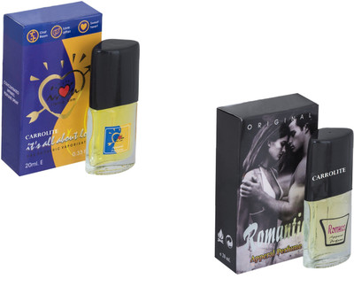 

Carrolite Set of 2 ILU-Romantic Perfume Eau de Parfum - 20 ml(For Men & Women)