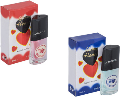 

Carrolite Set of 2 Younge Heart Red-Younge Heart Blue Perfume Eau de Parfum - 20 ml(For Men & Women)