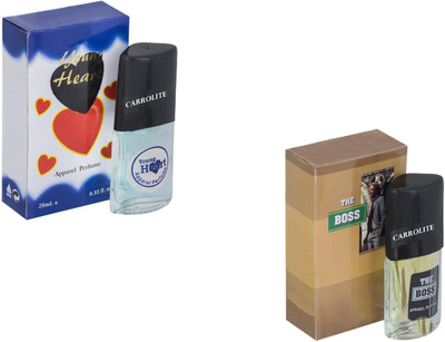 

Carrolite Set of 2 The Boss-Younge Heart Blue Perfume Eau de Parfum - 20 ml(For Men & Women)