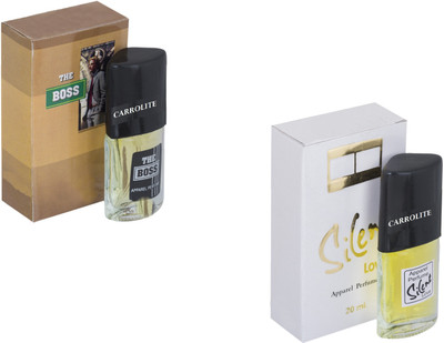 

Carrolite Set of 2 The Boss-Silent Love Perfume Eau de Parfum - 20 ml(For Men & Women)