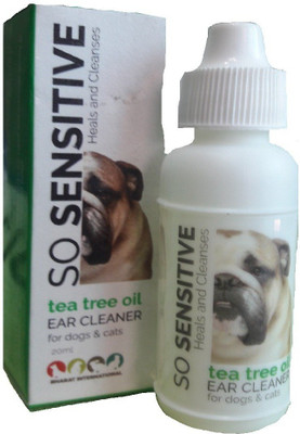 

So Sensitive tea tree oil ear Cleaner for Dogs & Cats 20ML Pet First Aid Kit(1 Pieces)