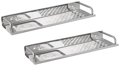 

AAI SWIFT Stainless Steel Wall Shelf(Number of Shelves - 2, Steel)