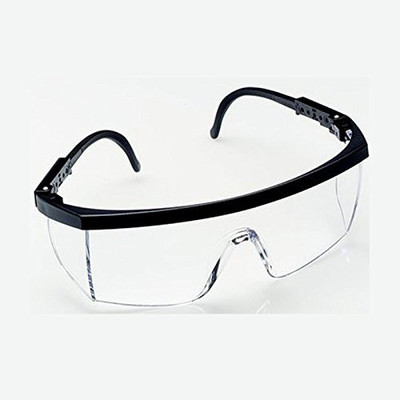 

HANSAFE Adjustable Frame Transparent Plain Wood-working Safety Goggle(Free-size)