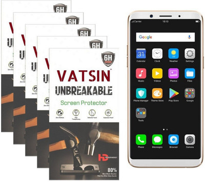 

Vatsin Screen Guard for Oppo F5, Transparent