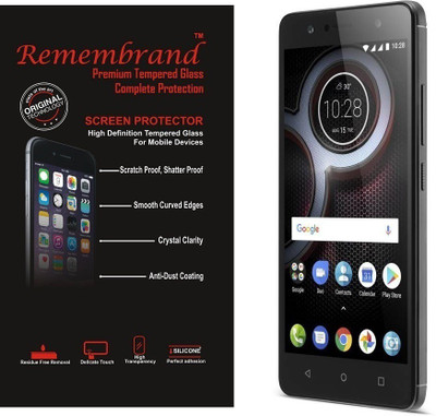 

Remembrand Impossible Screen Guard for Lenovo K8 Plus, Transparent