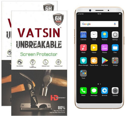 

Vatsin Impossible Screen Guard for Oppo F5, Transparent