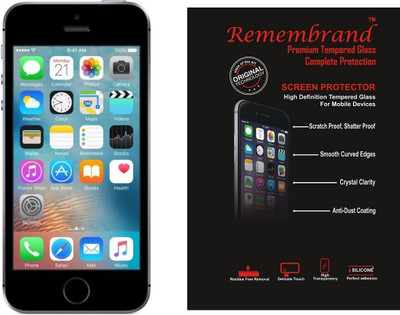 

Remembrand Impossible Screen Guard for Apple iPhone SE front&back, Transparent