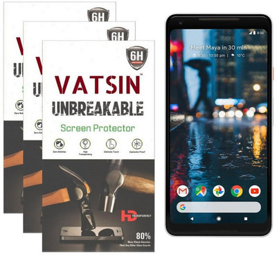 

Vatsin Impossible Screen Guard for Google Pixel 2 XL, Transparent