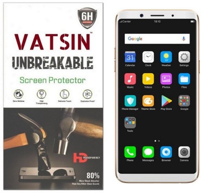 

Vatsin Screen Guard for Oppo F5, Transparent