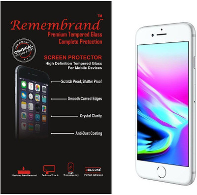 

Remembrand Impossible Screen Guard for Apple iPhone 8 Front Back, Transparent