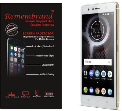 

Remembrand Impossible Screen Guard for Lenovo K8 Plus, Transparent