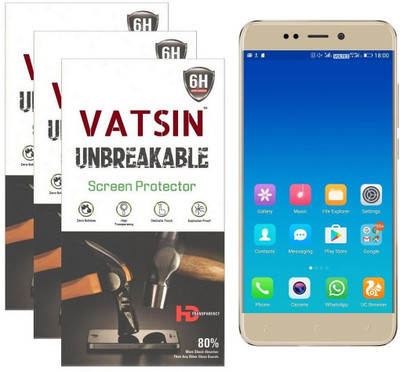 

Vatsin Screen Guard for Gionee X1S, Transparent