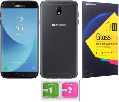 Caseline Tempered Glass Guard for Samsung Galaxy J7 Pro(Pack of 1)