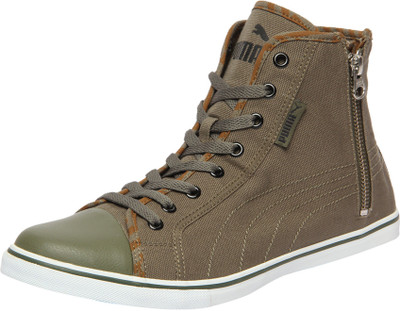 

Puma Streetballer Mid Zip IDP Running Shoes For Men(Brown