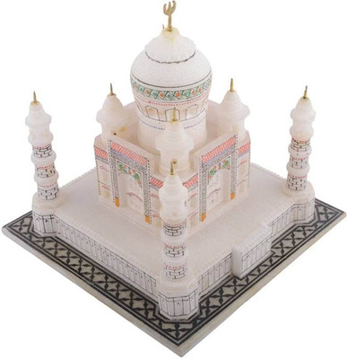 

Kaushal Creation White Marble Taj Mahal 9 inches Decorative Showpiece - 10 cm(Marble, White)