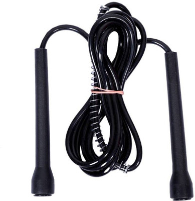 PSE Gym Fitness Freestyle Skipping Rope(Black, Pack of 1) available at flipkart for Rs.105