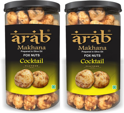 

Arab Roasted Flavoured Makhana - Cocktail(160 g, Pack of 2)