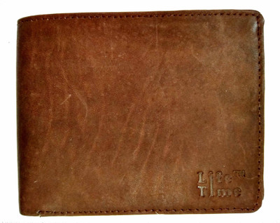 

InkartBuy Men Brown Genuine Leather Wallet(5 Card Slots)