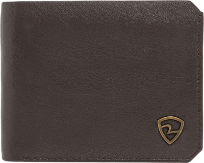 

Spykar Men Brown, Tan Genuine Leather Wallet(4 Card Slots), Brown/dark tan