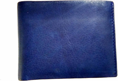 

InkartBuy Men Blue Genuine Leather Wallet(7 Card Slots)