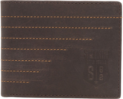 

Spykar Men Brown Genuine Leather Wallet(12 Card Slots)