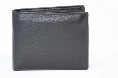 

Cuero Casa Men Black Genuine Leather Wallet(9 Card Slots), Black1010