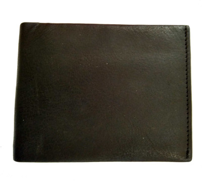 

InkartBuy Men Black Genuine Leather Wallet(7 Card Slots)