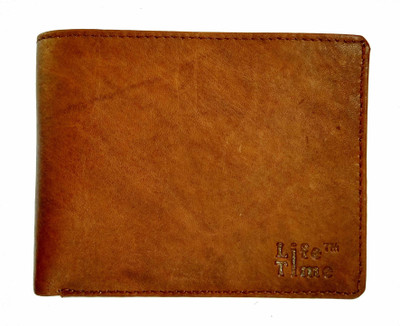 

InkartBuy Men Brown Genuine Leather Wallet(6 Card Slots)