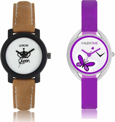 LOREM LR209VT02 Attractive Stylish Combo Watch  - For Women   Watches  (LOREM)