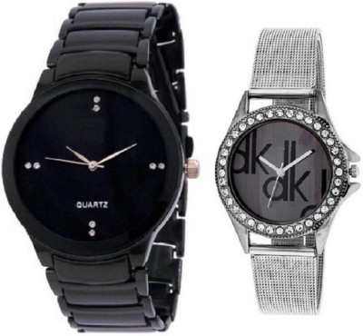 blutech black dial mens+dk black dial new latest combo watches Watch  - For Couple   Watches  (blutech)