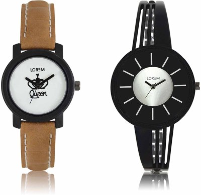 LOREM LR-0209-212 Attractive Stylish Combo Watch  - For Women   Watches  (LOREM)