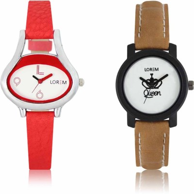LOREM LR-0206-209 Attractive Stylish Combo Watch  - For Women   Watches  (LOREM)