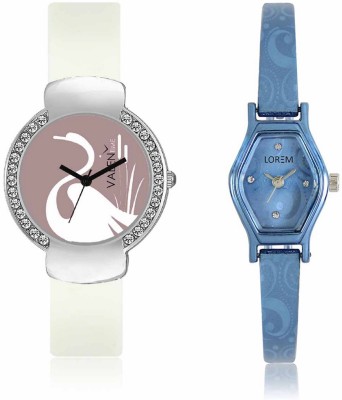 LOREM LR218VT26 Attractive Stylish Combo Watch  - For Women   Watches  (LOREM)