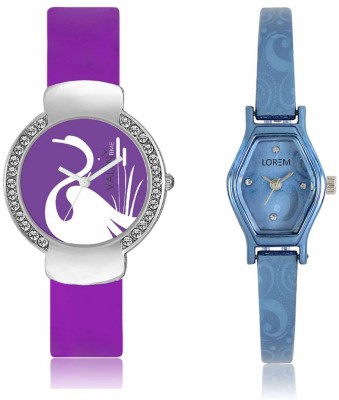 LOREM LR218VT22 Attractive Stylish Combo Watch  - For Women   Watches  (LOREM)