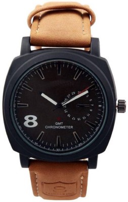 blutech brown leather analogue stylish watches formal+casual look latest Watch  - For Boys   Watches  (blutech)