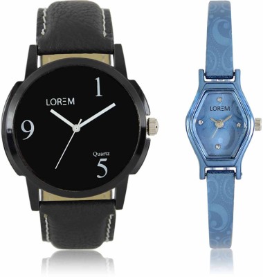 LOREM LR-06-0218 Attractive Stylish Combo Watch  - For Men & Women   Watches  (LOREM)