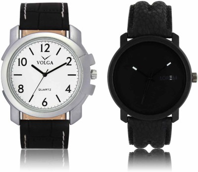 LOREM VL12LR21 Attractive Stylish Combo Watch  - For Men   Watches  (LOREM)